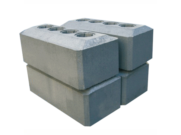 Prebaked anode carbon block for aluminum electrolysis